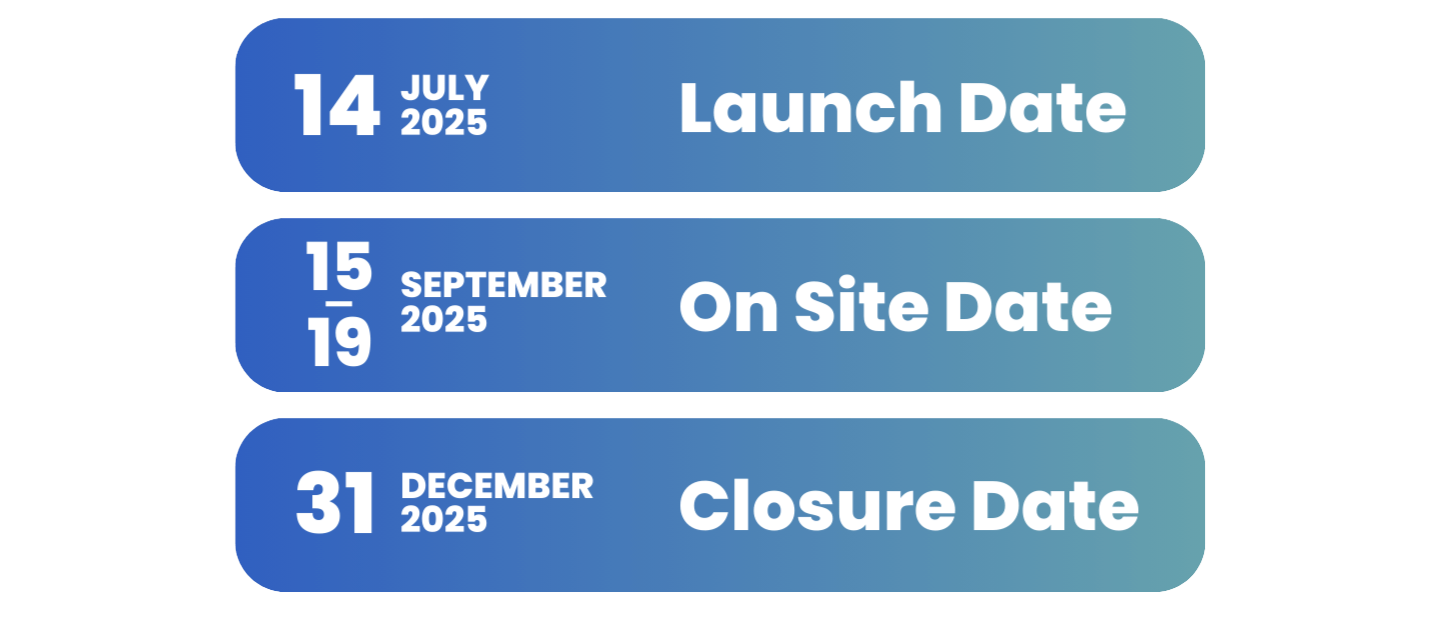 NLCRR webpage - key dates