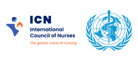 ICNxWHO logos